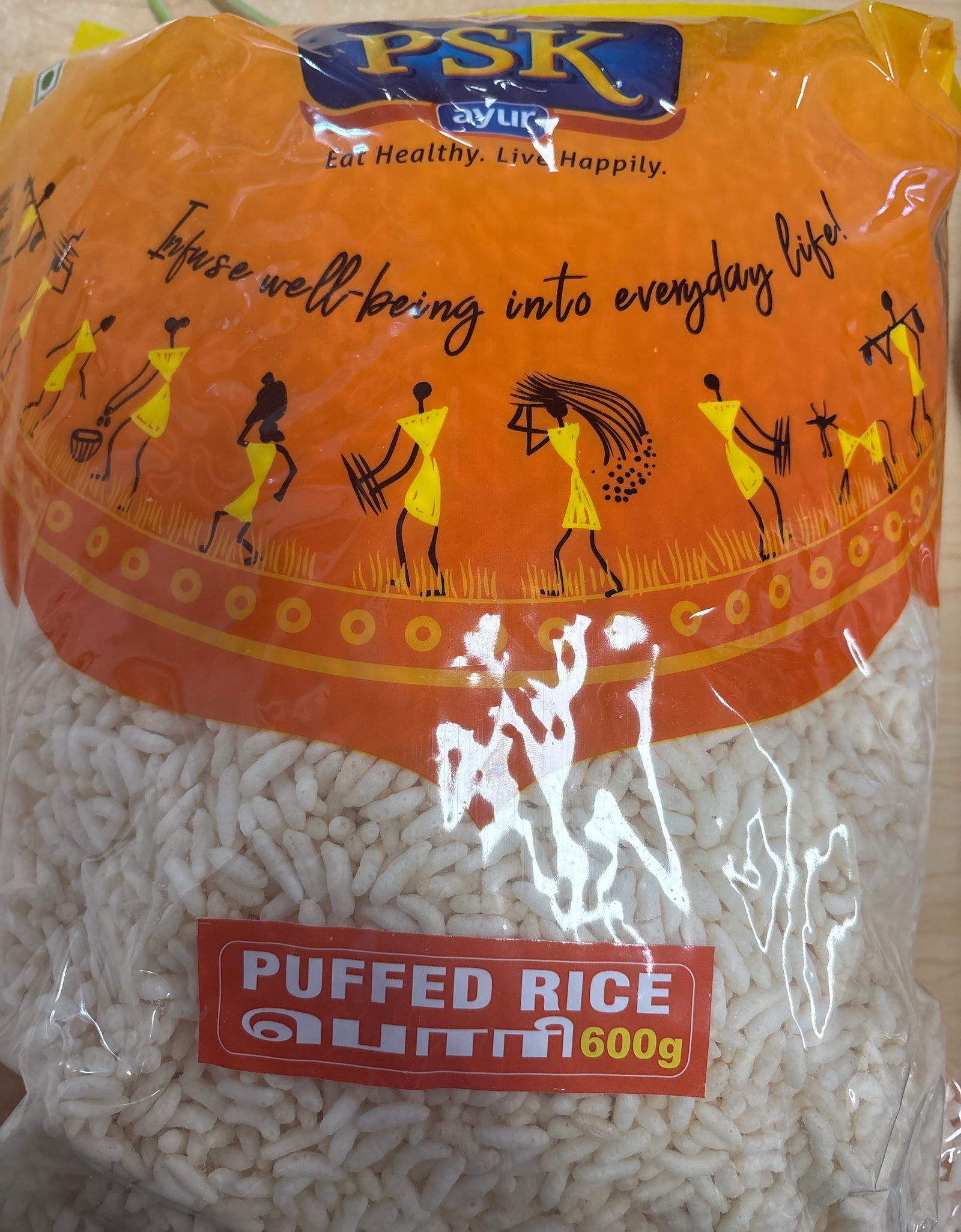 psk puffed rice mamra 600 gms