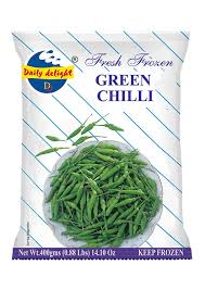 Daily Delight Fresh Green Chilli 400g