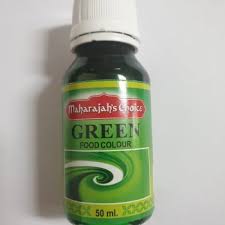 Food Colour Green Maharajah's choice 50ml