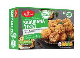 Haldirams Sabudana Tikki 20pc 320g
