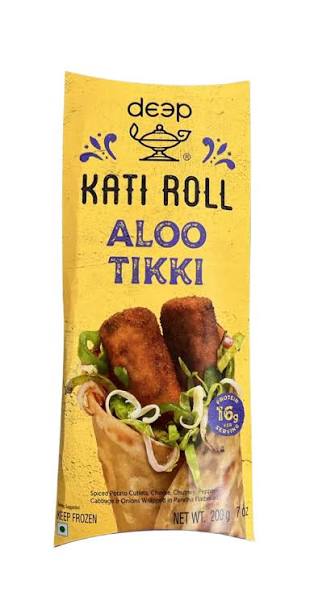Deep Kati Roll Aloo Tikki