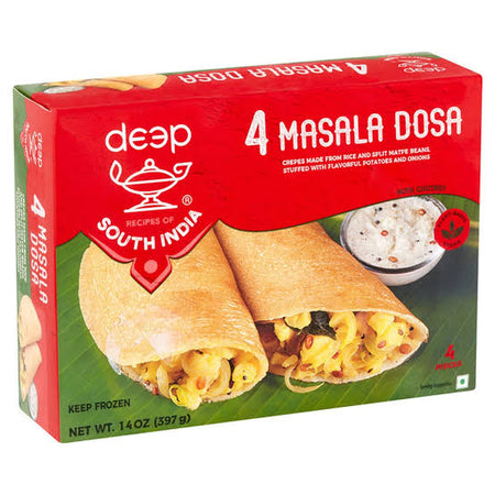 Deep Masala Dosa (4 pcs)