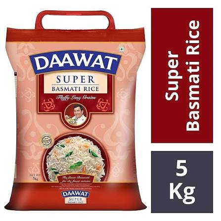 Daawat Super Basmati Rice 5Kg