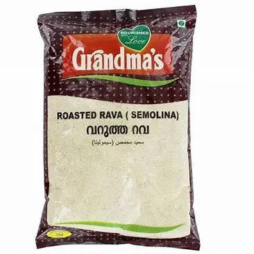 Grandma’s Roasted Rava Semolina 1Kg – OM SEVVEL INDIAN STORE