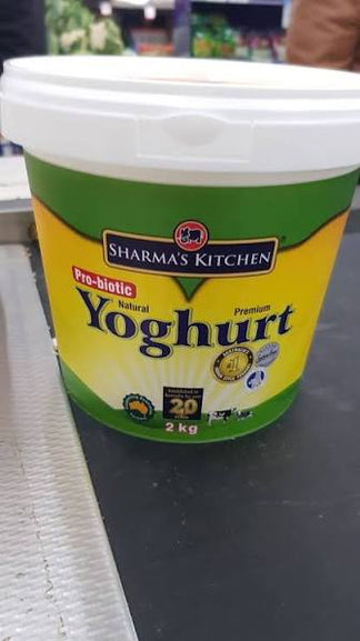 Sharma’s Kitchen Probiotic Natural Yoghurt 2kg