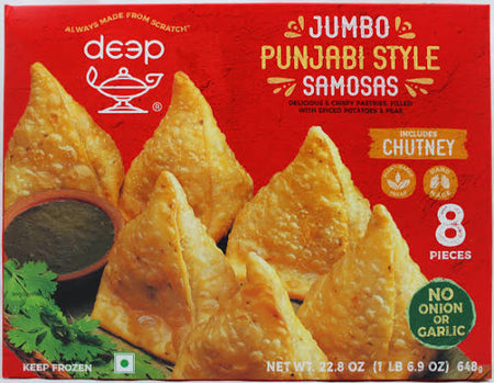 Deep Jumbo Punjabi Samosa 8pcs