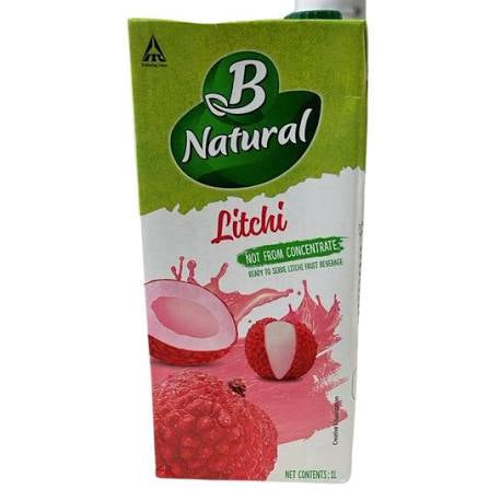B Natural Litchi Juice 1L