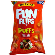 Fun Flips Puff Masala Chips