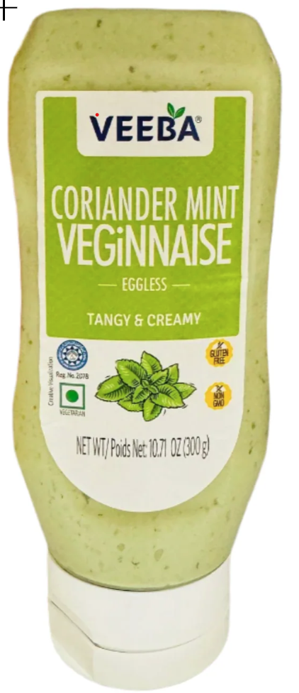 Veeba Coriander Mint veginnaise eggless
