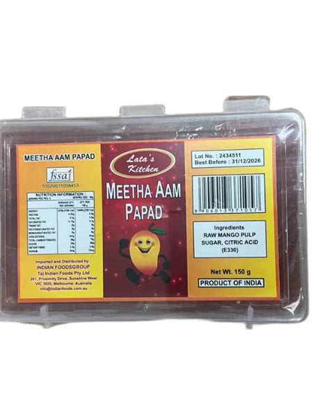 Meetha Aam Papad Lata's Kitchen
