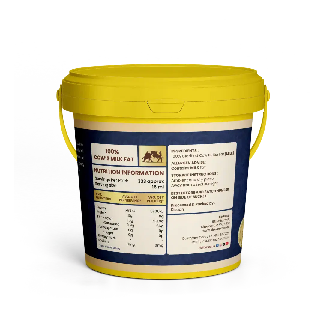 Kisaan Desi Cow Ghee 5L