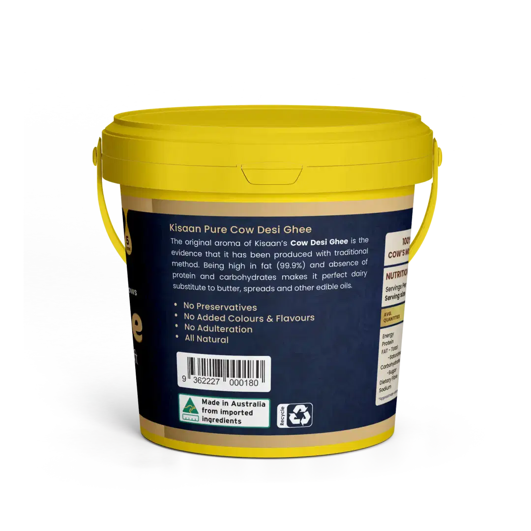 Kisaan Desi Cow Ghee 5L