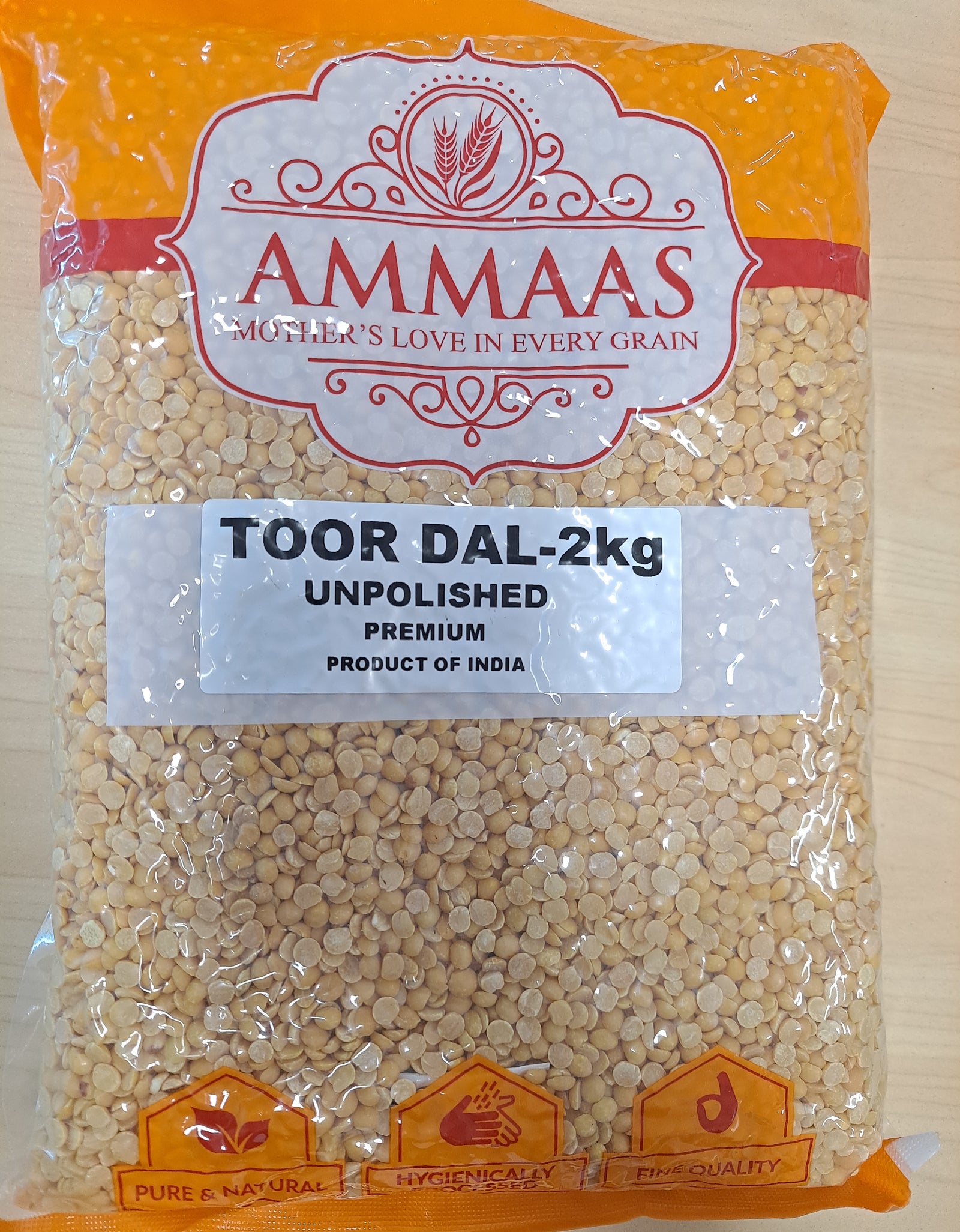 Ammaas Toor Dhal 2kg