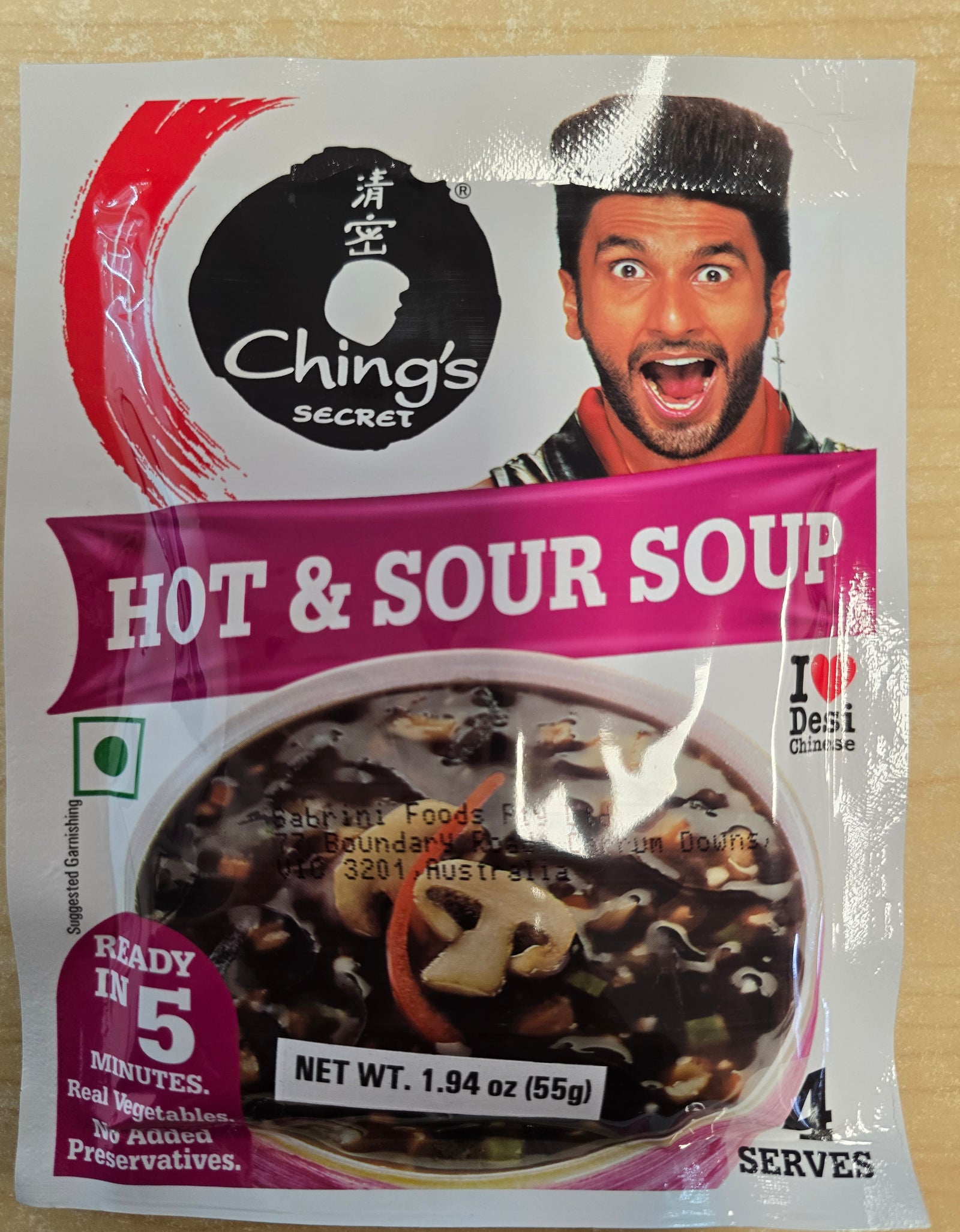 Chings Hot & Sour Soup
