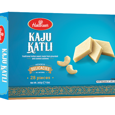 Haldirams Kaju Katli (Cashew Burfi) 340g
