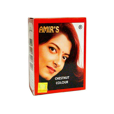 Amir's Hair Colour Chestnut
