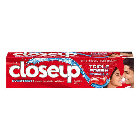 Close Up Red Toothpaste