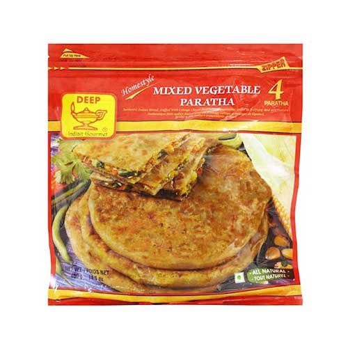 Deep Mix Veg Paratha (4 pcs)