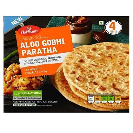 Haldirams Aloo Gobhi Paratha (4 pcs)