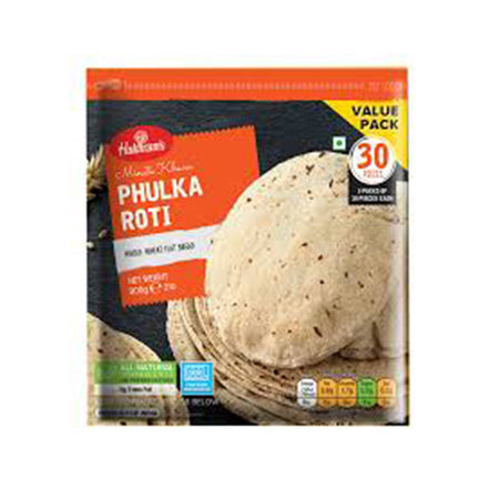 Haldirams Value Pack Phulka Roti (30 pcs)
