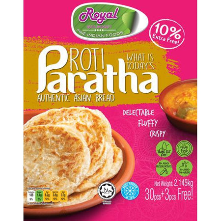 Royal Plain Roti Paratha (33pcs)