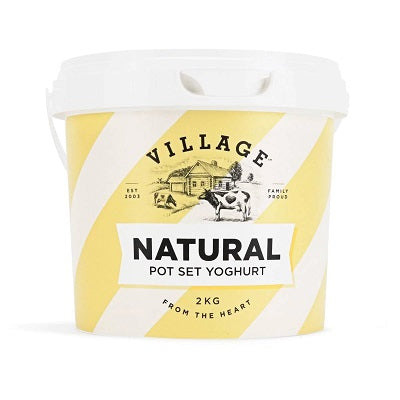 Village Natural Pot Set Yoghurt 1Kg
