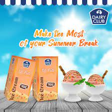 Dairy Club Tutty Fruiti  Ice Cream 1.5l