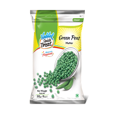 Vadilal Green Peas 312g
