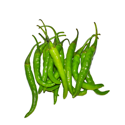 Fresh Green Chillies 100g