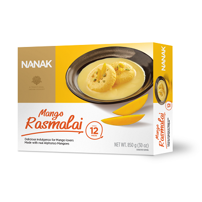 Nanak Mango Rasamalai 850g